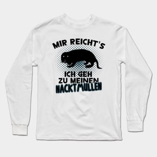 Naked mole rat pet cute rodents rodent fan Long Sleeve T-Shirt